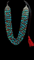 925 Silver Turquoise Coral necklace