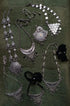 Long 925 Silver Peacock Necklace