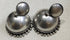 Plain Silver Big Jhumka