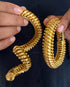 SUTLADA BANGLE, sutarla bangles, gold plated shindeshahi toda, 925 silver kada