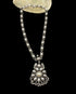 925 Pearl Silver Addigai Necklace (pre order)