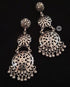 Silver layered earrings-pre order