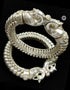 Peacock sutlada bangles, Shinde Shahi toda, 925 silver kada, peacock kada, Sutarla bangles in silver