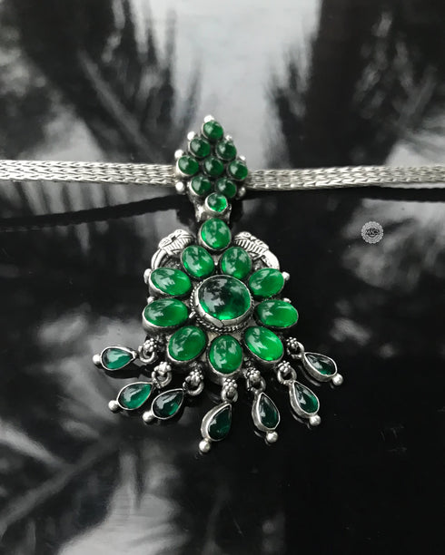 kemp pendant, kemp attigai, kemp choker necklace