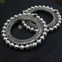 Silver Statement ball kada (single)