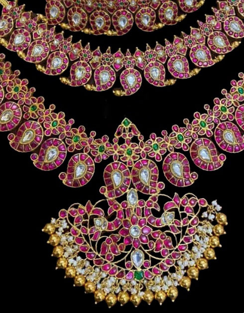 mango haram, mango mala, mango haram gold, mango necklace, mango mala gold, mango necklace gold, mango chandra haram, manga malai haram, long mango haram, traditional mango mala, south indian bridal necklace