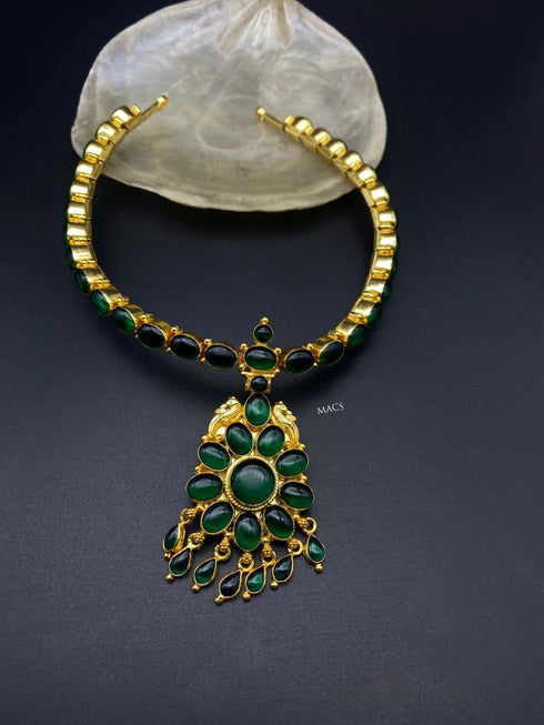 Gold attigai Necklace (pre order)