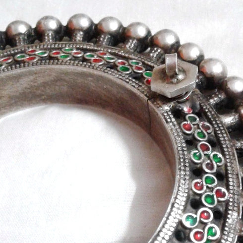 Vintage Silver Kada (Pair, Size 2.4)