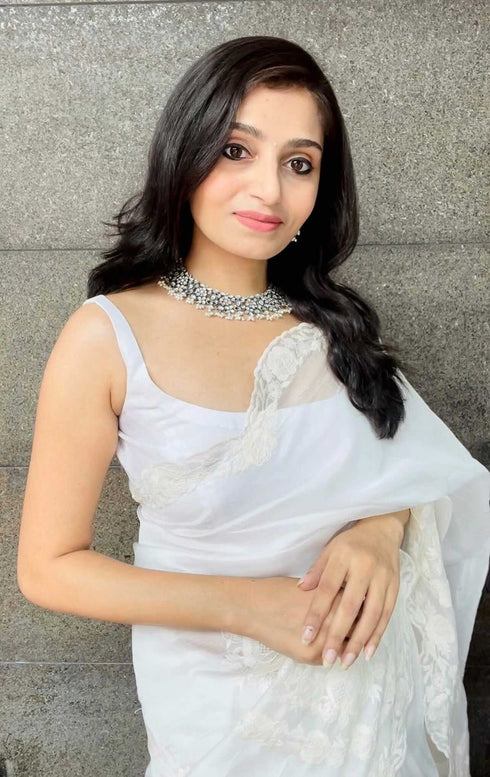 Kundan Silver Necklace