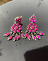 kemp earrings, real kemp earrings, pink kemp earrings
