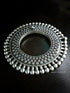 Silver Statement Gokhru kada (Size 2.4)