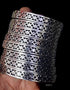 silver bangle, oxidised bangles, pure silver bangle set