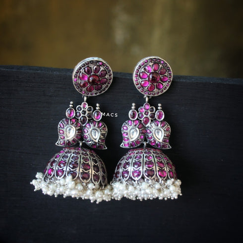 kemp jhumka, mango kundan jhumka, kemp earrings, kemp jhumka earrings, kemp jhumka online, pink kemp jhumka, paisley jhumka, kundan jhumka earrings, kundan big jhumkas