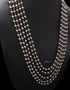 layered necklace, multi layered necklace, 3 layer necklace, trendy layered necklaces, silver layered necklace, tribal necklaces, pure silver necklace, layered beaded necklace