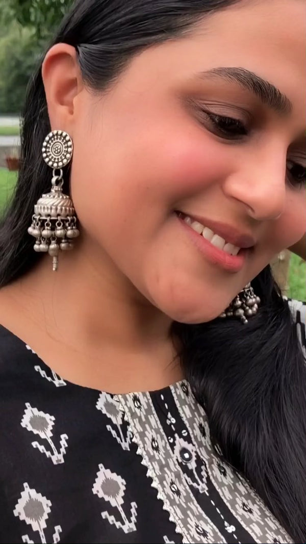 pure silver jhumka, bollywood silver jhumka earrings, silver jhumki, silver jhumka, silver jhumka earrings, oxidised jhumka, vintage jhumka, pure silver jhumkas with price, jhumka silver big earrings, 925 silver jhumkas