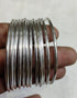 silver bangle set, sterling silver bangles, 925 silver bangles, pure silver bangles online for women