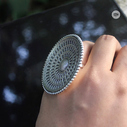 Silver Statement Ring