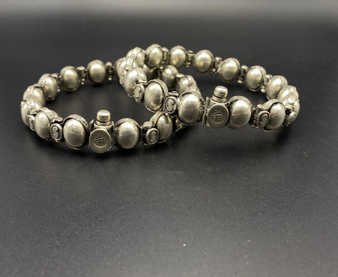 badam kada, badami kada, silver antique anklets, vintage anklet, sutlada kada anklet, antique anklets silver, pure silver anklet, vintage jewellery, heavy anklet, jewelry old