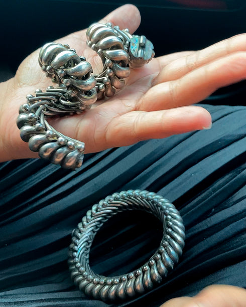 sutlada kada, sutlada bangles, Shinde Shahi toda, 925 silver kada, pure silver kada