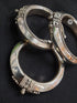silver kada for women, pure silver kada, oxidised bangles