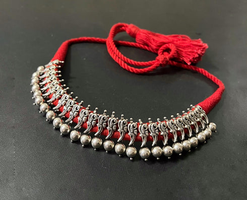 Parrot Silver Choker (pre order)