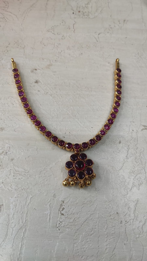 Reversible Addigai Necklace