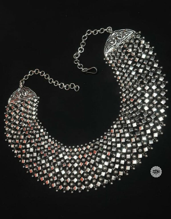 Silver Statement Choker