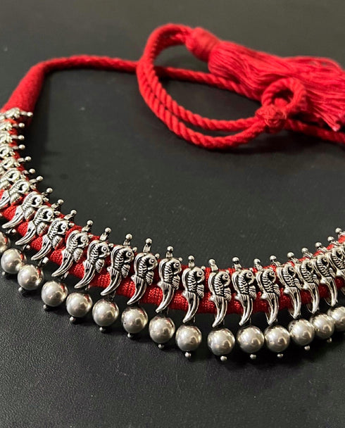 Parrot Silver Choker (pre order)