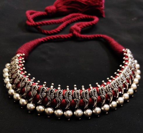 Parrot Silver Choker (pre order)