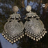 Tribal Silver long earrings