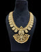 White Kundan Long Mango Necklace