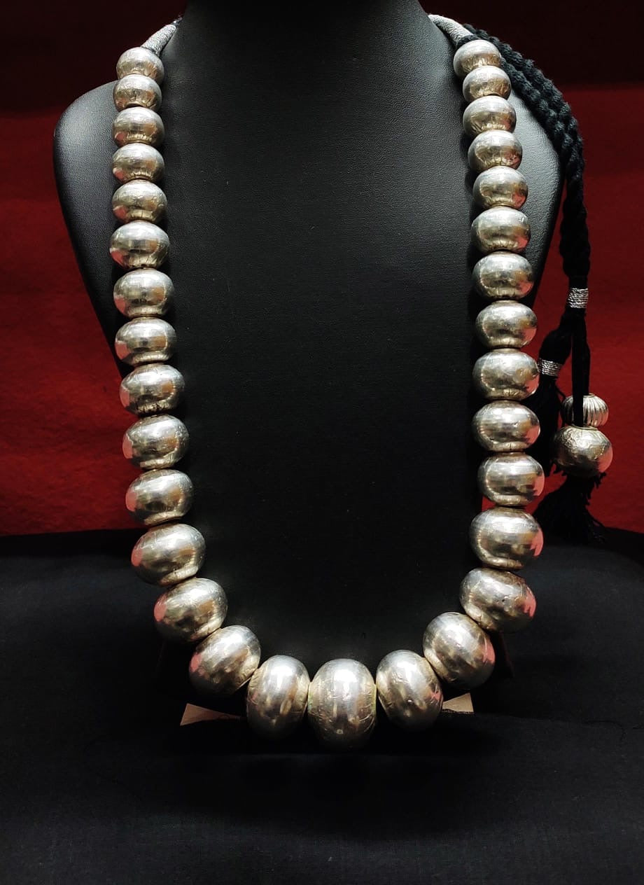 Pure Silver Aalok Necklace