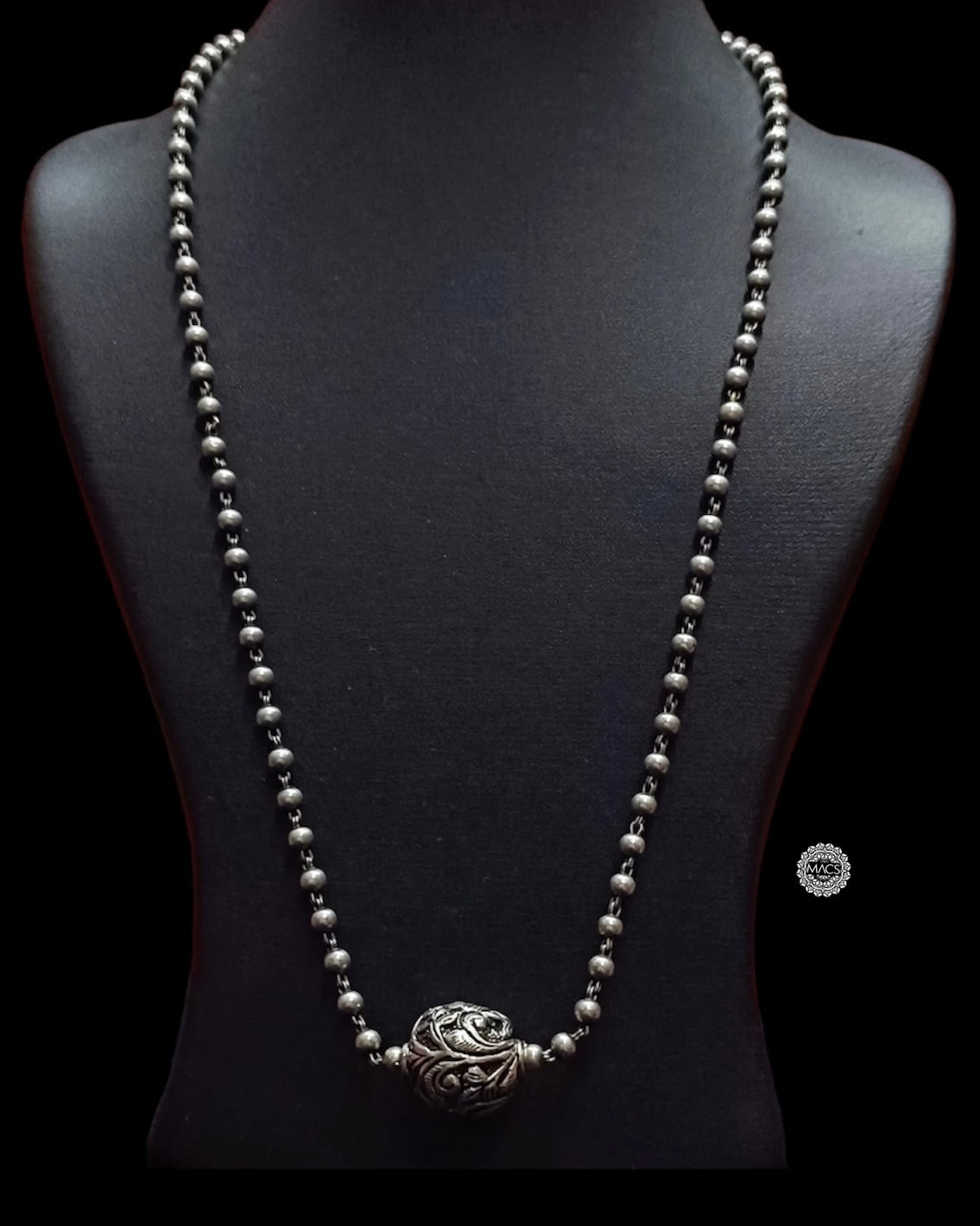 CHIEKO+ small ball necklace